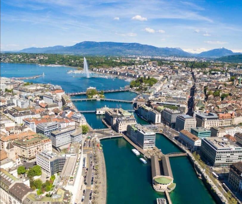 Modern'blue - Gare A 3min-geneve Acces Direct Apartment Annemasse