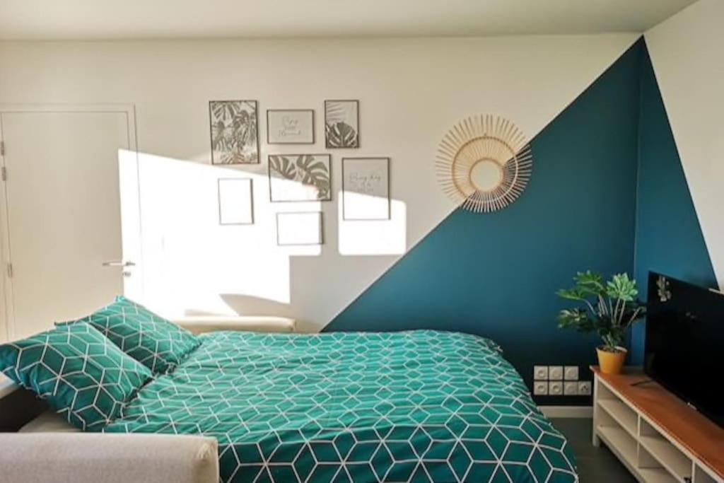 Apartment Modern'blue - Gare A 3min-geneve Acces Direct *